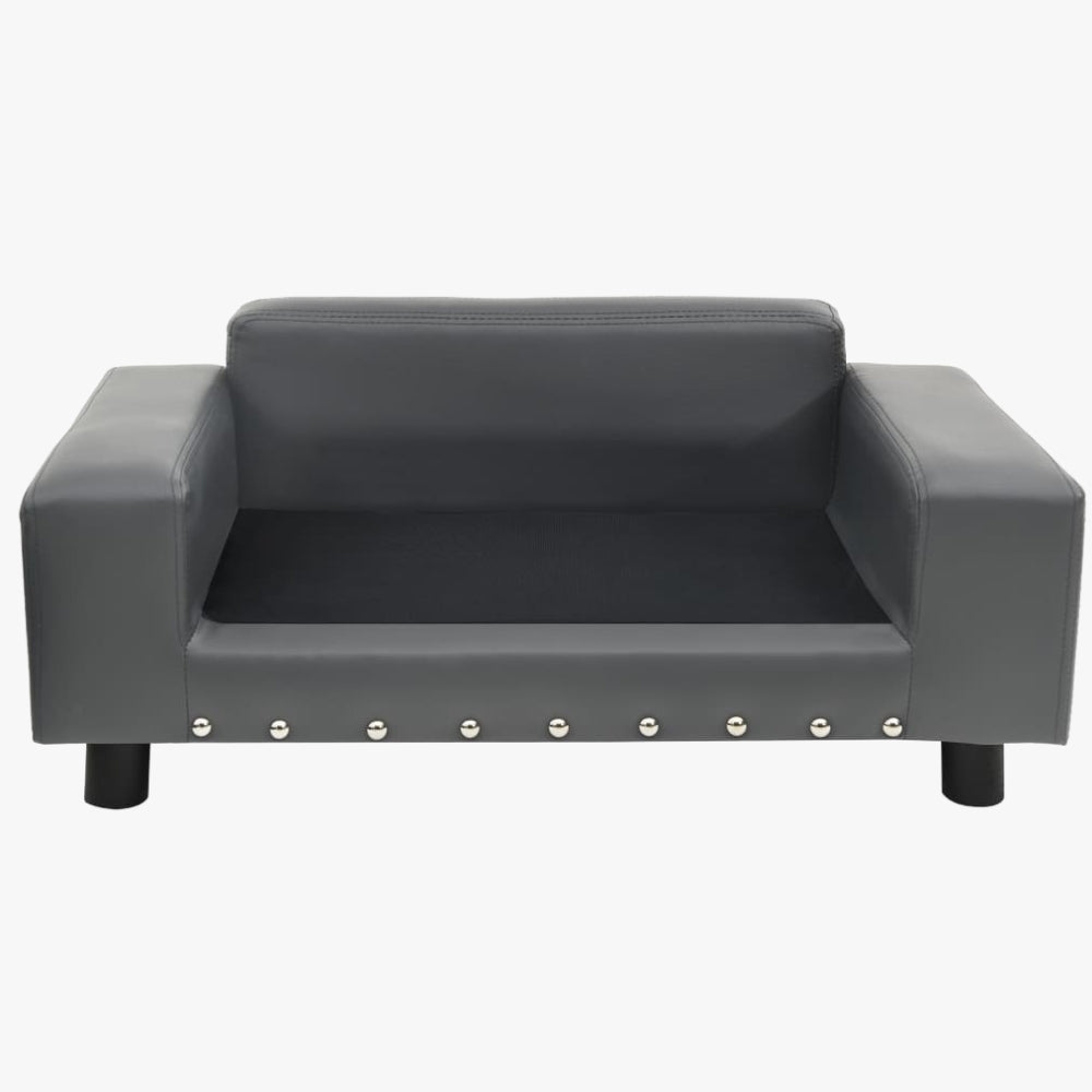 canape-pour-chien-en-simili-cuir-gris-cloute-structure